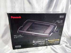 ★新品未使用★PEACOCK/ピーコック 家庭用電気焼肉器 ホットープレート ブラック 1200W【WY-D120】DBQU