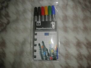 PROMOTED IN GERMANY DUAL TYPE PENS 2SIZES LARGE,SMALL WITH CAPS