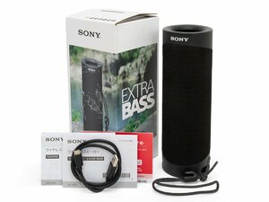 【Used】SONY ワイヤレス ポータブルスピーカー SRS-XB23 Bluetooth ブラック 保証あり【及川質店】
