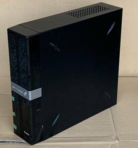 【中古/一部破損】スタイルインフィニティ 電源付きスリムPCケース / 300W TFX電源 PCA023 DVDドライブ GH24NSD1 500GB HDD ST500DM002