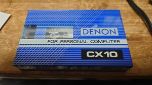 DENON カセットテープ CX10 未使用　データレコーダー用　CMT