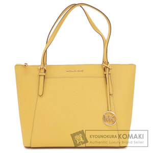 Michael Kors マイケルコース ロゴ トートバッグ レザー レディース 中古