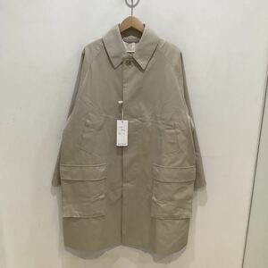 MAATEE&SONS マーティーアンドサンズ MT2103-0701A TRAVEL COAT トラベル コート カラー 61 SAND コットン×シルク サイズ3 546202