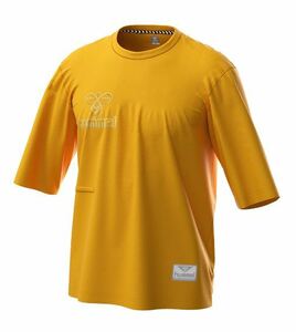 XOサイズ ヒュンメル HAP5分袖Ｔシャツ HAP4183 アプリコット