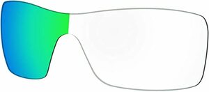 ★オークリー バットウルフ用 カスタム 調光レンズ GREEN Photochromic Batwolf ★