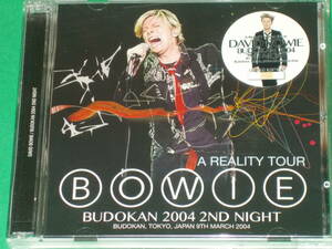 David Bowie デヴィッド ボウイ★BUDOKAN 2004 2ND NIGHT (プレス2CD)★Wardour-211★LIMITED EDITION★2004年3月9日 日本武道館公演を収録