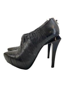 Alexander Wang◆ANYA WRAPPED BOOT/ブーティ/36/BLK/レザー