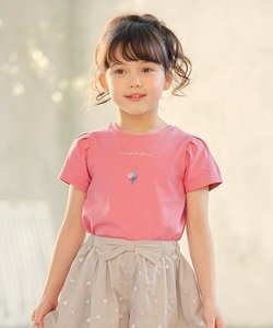 any FAM KIDS◆新品 ネックレス Tシャツ 綿100％ 半袖 オンワード樫山◆size90