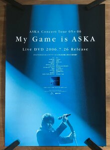 KK-6767 ■送料込■ ASKA My Game is ASKA 音楽 歌手 男性 CHAGE and ASKA ポスター 印刷物 レトロ アンティーク /くMAら
