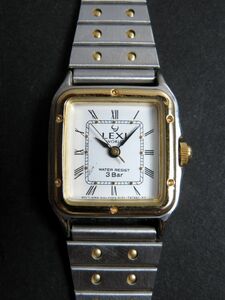 レキシー LEXI クォーツ 3針 女性用 レディース 腕時計 Q736
