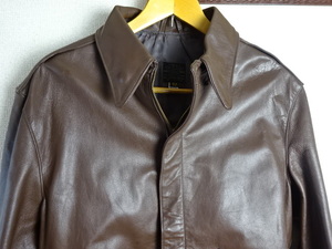 ＵＳＥＤ美品☆ＷＩＬＬＩＳ＆ＧＥＩＧＥＲ．ＩＮＣ☆TYPE A-2☆レザージャケット☆MADE IN U.S.A