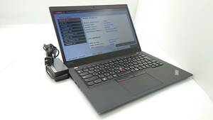 Lenovo ThinkPad X390 20Q1S4C500 13.3型 Core i3-8145U 2.1GHz メモリ8GB ストレージSSD256GB BIOS確認 動作品