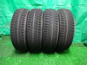 175/60R16●ブリヂストン ブリザック レボ BRIDGESTONE BS BLIZZAK REVO GZ 中古冬タイヤ4本●ミ3