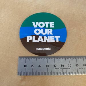 ステッカー パタゴニア sticker patagonia vote our planet