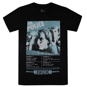 THE POLICE ポリス Reggatta 8 Track Tシャツ XLサイズ オフィシャル