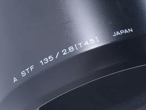 【T76】レンズフード A STF 135 / 2.8 [ T4.5 ] ( for MINOLTA STF 135mm F2.8 T4.5 ) キズスレテカリ