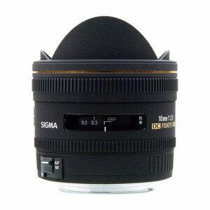 SIGMA 単焦点魚眼レンズ 10mm F2.8 EX DC FISHEYE HSM ソニー用 対角線魚眼 APS-C専用 477622　(shin