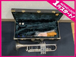 【14YA豊04009E】★1円スタート★YAMAHA★ヤマハ★金管楽器★トランペット★YTR 8335HS★203028★中古品★ケース付★Custom