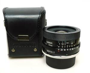 ★TAMRON 1:2.5 28MM　BBAR MC (FOR Y/C) ◆ヤシカ/コンタックス・マウント●良品