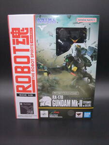 ★新品★ 定形外発送OK バンダイ ROBOT魂 ＜SIDE MS＞ RX-178 ガンダムMk-Ⅱ（ティターンズ仕様） ver. A.N.I.M.E.　機動戦士Zガンダム