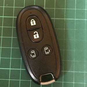 SU11853点灯 スズキ 純正 007YUUL0212スマートキーレス パレット ソリオ ルークス等 MA15S 日産 両側スライド 4ボタン