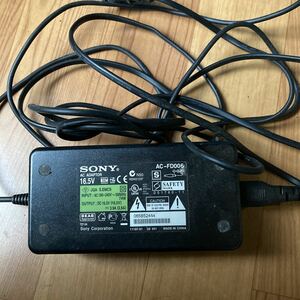 【家電】 ソニー SONY AC アダプター テレビ 16.5V 3.9A 外径約6mm 内径約4mm AC-FD006 導通確認済み ACアダプター ACアダプタ 液晶テレビ 