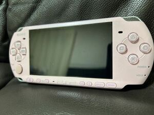 SONY PSP 3000 プレイステーションポータブル ブロッサムピンク　極美中古品　信長の野望天翔記　付き　初期化済み　動作確認済み
