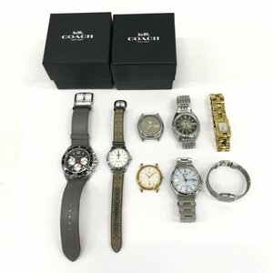 腕時計 腕時計フェイス 8点まとめ COACH/GUCCI/Mourice Lacroix/CITIZEN/SEIKO/RADO【CDAW2003】