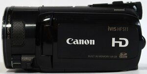 CANON, iVIS HF S11, HDビデオカメラ, 64GBメモリー, 動画有効画素数601万画素,光学10倍ズーム,中古