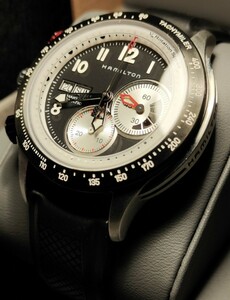 送料無料 完売品 ハミルトン カーキ タキマイラー 自動巻き HAMILTON Khaki Tachymiler 腕時計 LUMINOX TAG Heuer sinn FORTIS VICTORINOX