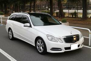 【超美車 ディーゼル 最終モデル パノラマルーフ】H25 ベンツ E350ブルーテックワゴン アバンギャルド レーダーセーフティPKG【検8/5長期】