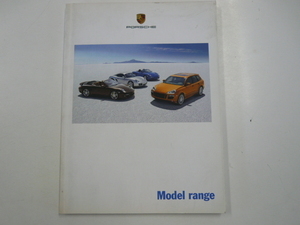 PORSCHE　カタログ/Model Range/2007-8