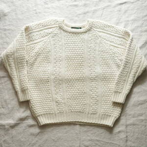 GAELTARRA Fisherman knit MADE IN IRELAND 44size フィッシャーマン アランニット