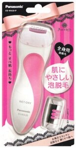 パナソニック アミューレ 泡脱毛 (全身用) ピンク ES-WA30-P(中古品)