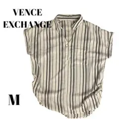 数回使用✨【VENCE EXCHANGE 】ストライプ　トップス　ノースリーブ