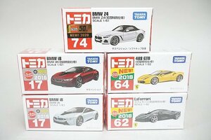 TOMICA トミカ ラフェラーリ / フェラーリ Ferrari 488 GTB 初回特別仕様 / BMW Z4 / BMW i8 5点セット