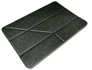 iPad　mini 4 折りたたみスタンド付きケース(ブラック)