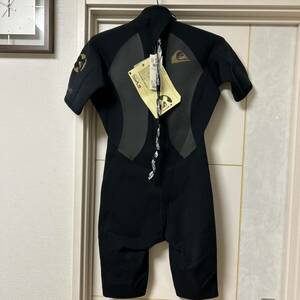 新品　未使用　タグ付き　QUIKSILVER クイックシルバー　ウエットスーツ　2ミリ　スプリング　ML 黒