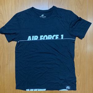 NIKE AIR FORCE1 半袖Tシャツ Mサイズ (ナイキ ドライフィット ブラック バスケ)