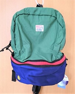 ★BREEZE ★ 2way バックパック 【リュック ⇔ ウェストバッグ】 サイズ：Ｍ　(≒32㎝×25㎝×12㎝) 未使用…即決