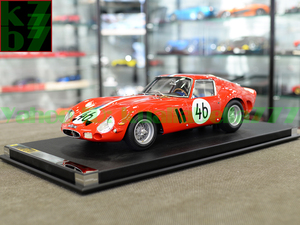 【玩具模型】AMALGAM FERRARI 250GTO 1962 アマルガムフェラーリ 250GTO スーパーカー人気合金模型車ミニカーコレクション1:8スケール S58