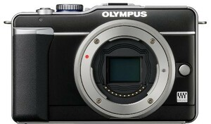 OLYMPUS ミラーレス一眼 PEN E-PL1ボディ ブラック E-PL1 BODY BLK