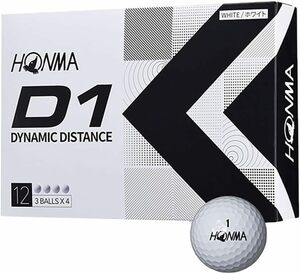 本間ゴルフ BT2201 ゴルフボール ホワイト ナンバー(1,2,3,4) 1ダース(12球入り) HONMA White 2022 ホンマ 日本正規品 即納