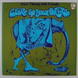 独Orig * PETER THORUP WITH FRIENDS * Wake up your Mind * GER Philips 1970年 Beefeaters サイケHeavyブルース Acid!! 