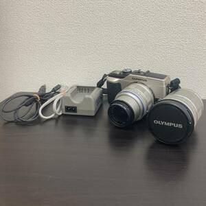 【動作確認済み】 OLYMPUS E-PL2 ボディ ミラーレス 一眼カメラ オリンパス デジタルカメラ ZUIKO DIGITAL 中古 デジカメ レンズセット