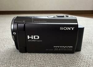 ソニー Handycam HDR-CX590V (ボルドーブラウン)