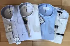 新品 AOKI ワイシャツ L CAFESOHO 長袖3枚 Tern 半袖1枚