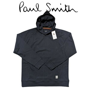 新品 ポールスミス Paul Smith パーカー LL 脇アーティストストライプ ラグラン袖 ラウンジウェア カンガルーポケット