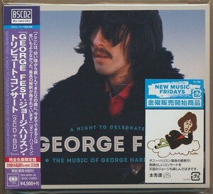 3枚組(2BSCD+Blu-ray)●GEORGE FEST:ジョージ・ハリスン・トリビュート・コンサート　帯付