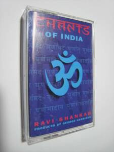 【カセットテープ】 RAVI SHANKAR / CHANTS OF INDIA US版 ラヴィ・シャンカール チャント・オブ・インディア GEORGE HARRISON